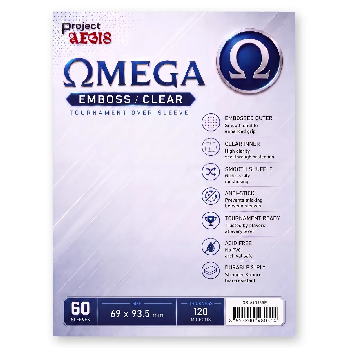 Project Aegis Omega (Emboss/Clear)
