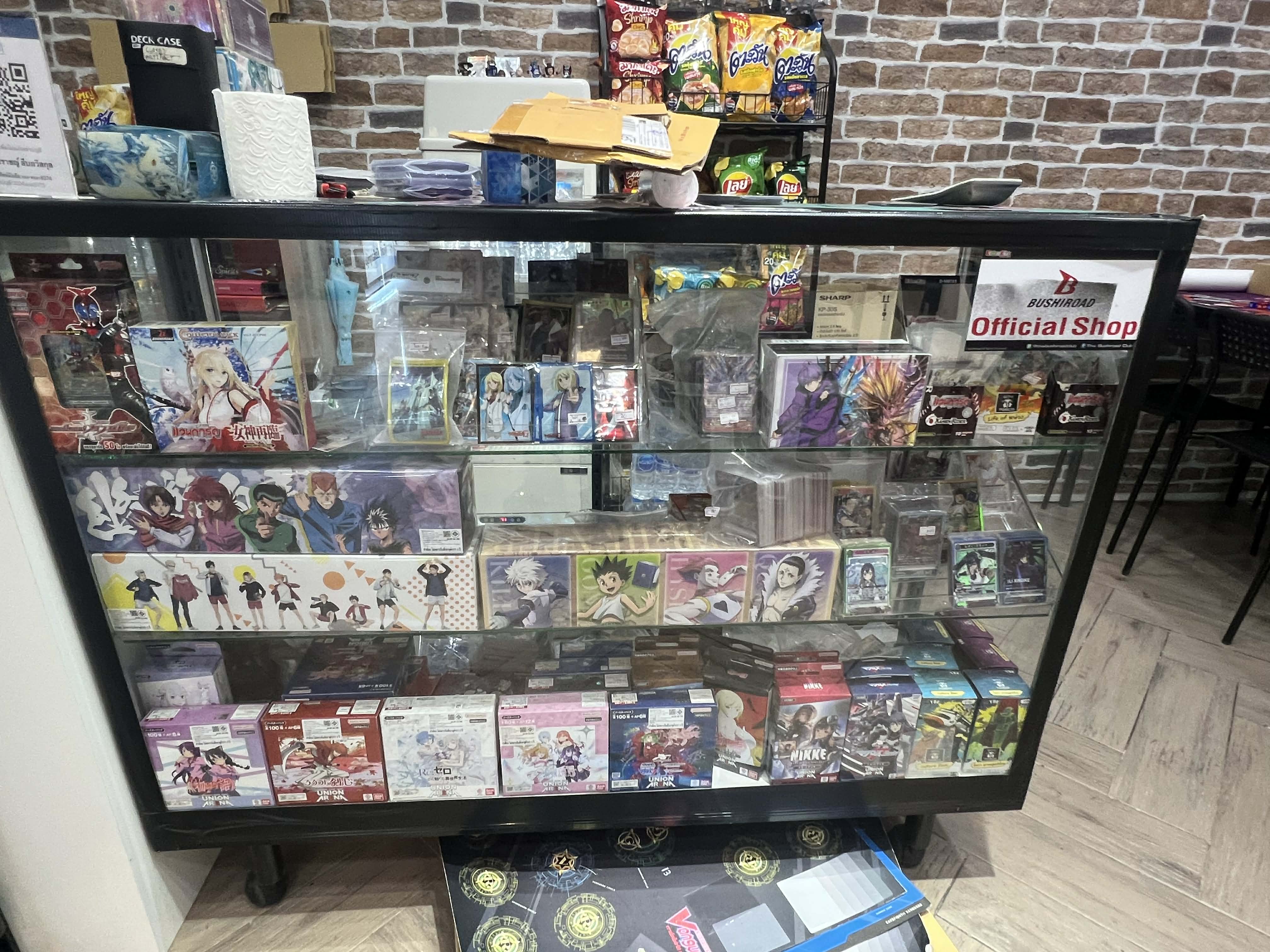 Store shelves