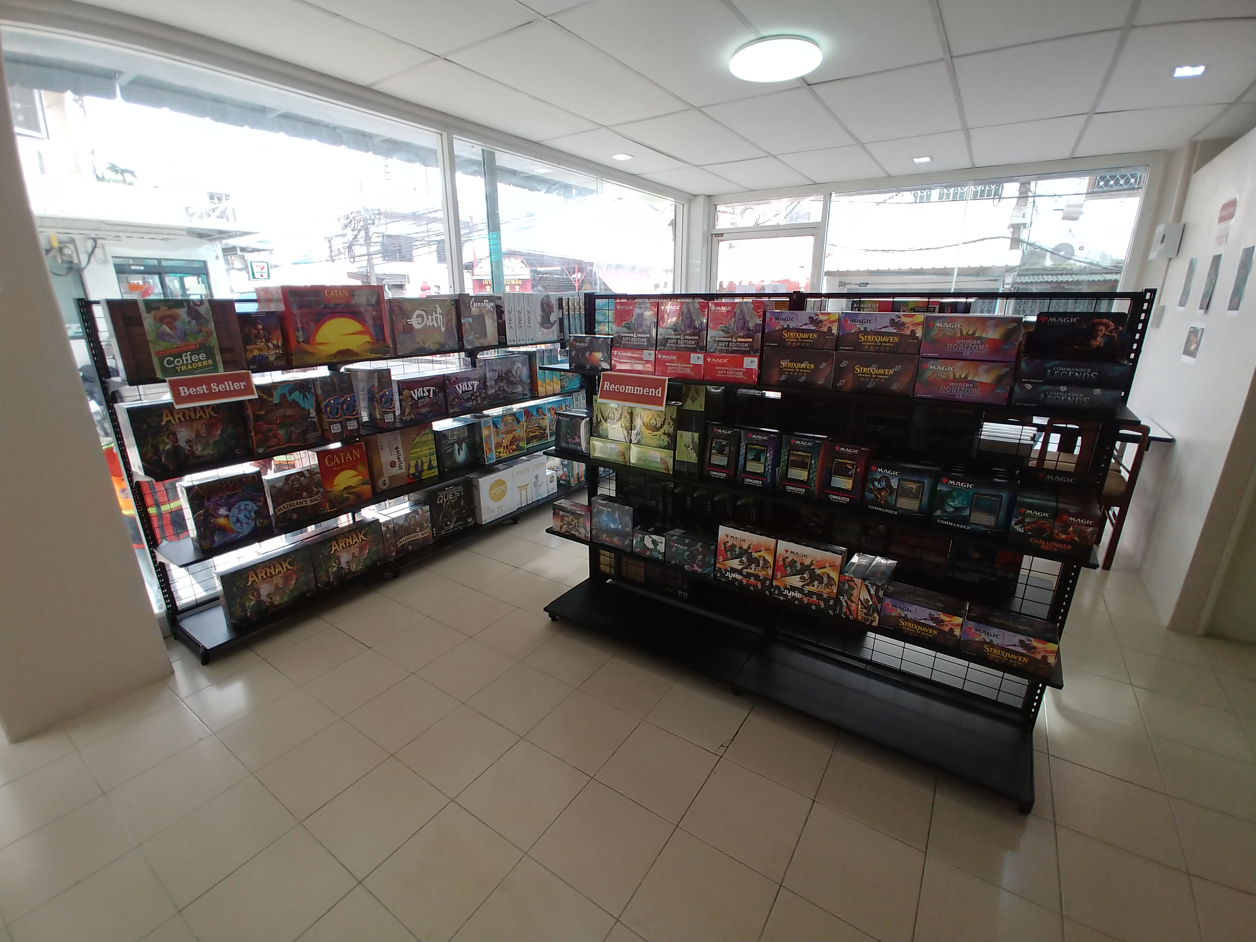 Store shelves