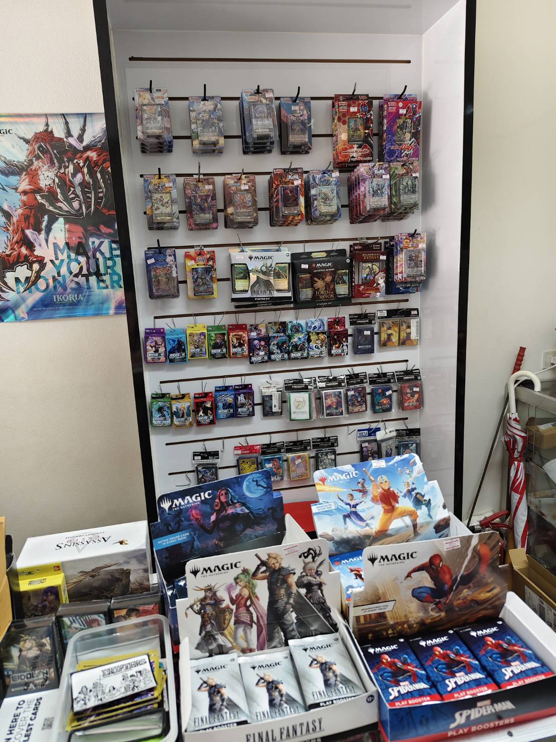 Store shelves
