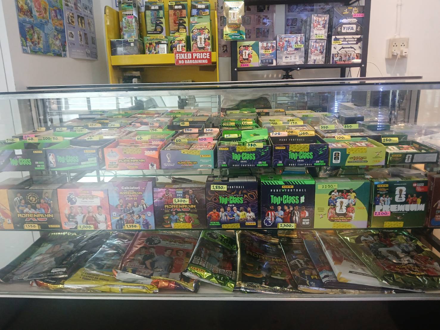 Store shelves